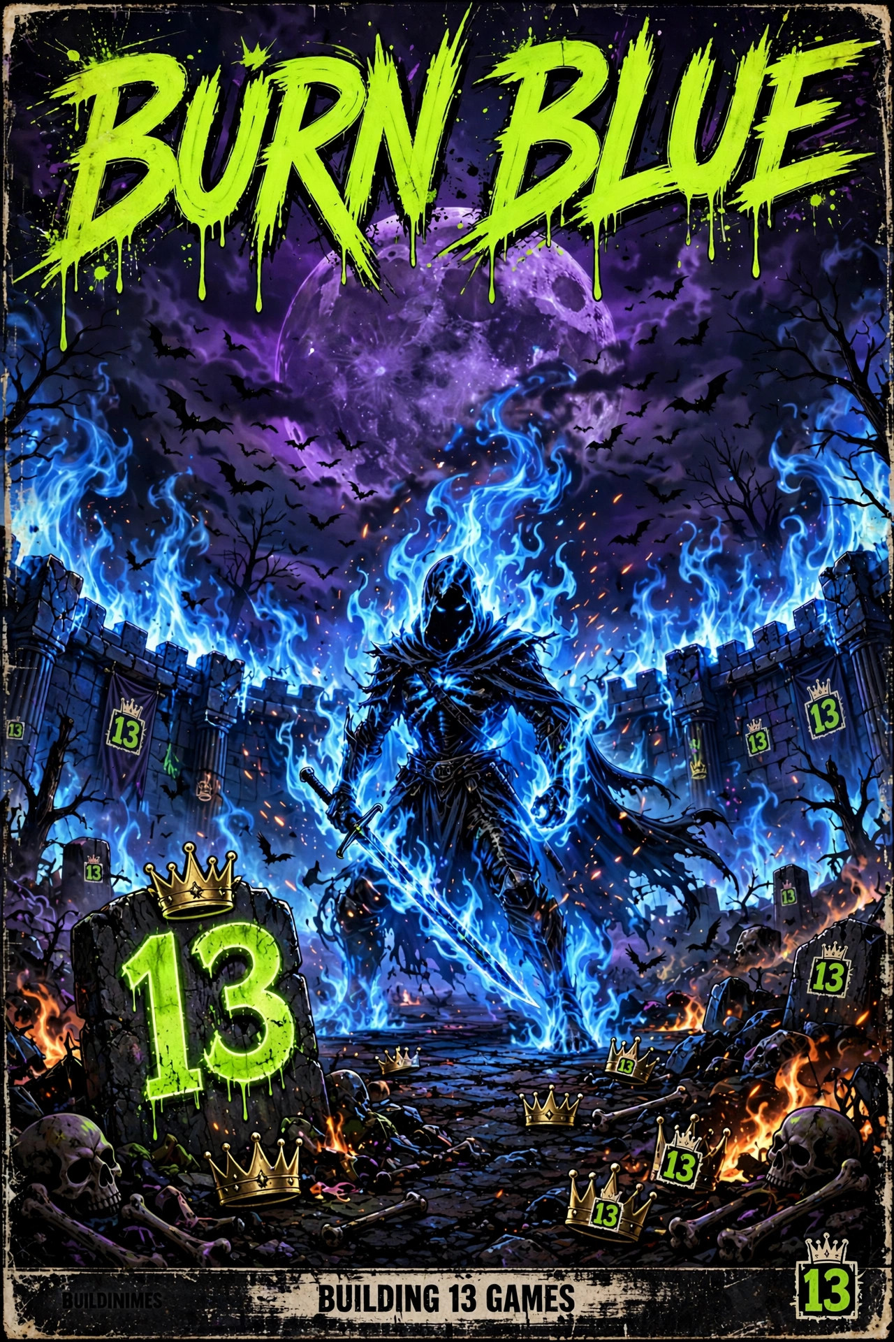 Burn Blue — game cover