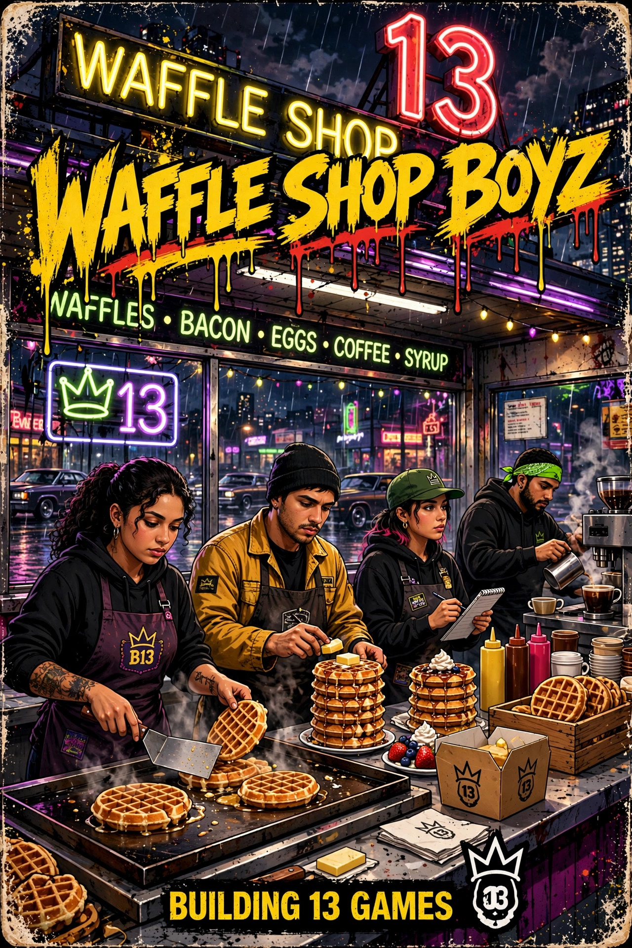 Waffle Slaughter — game cover