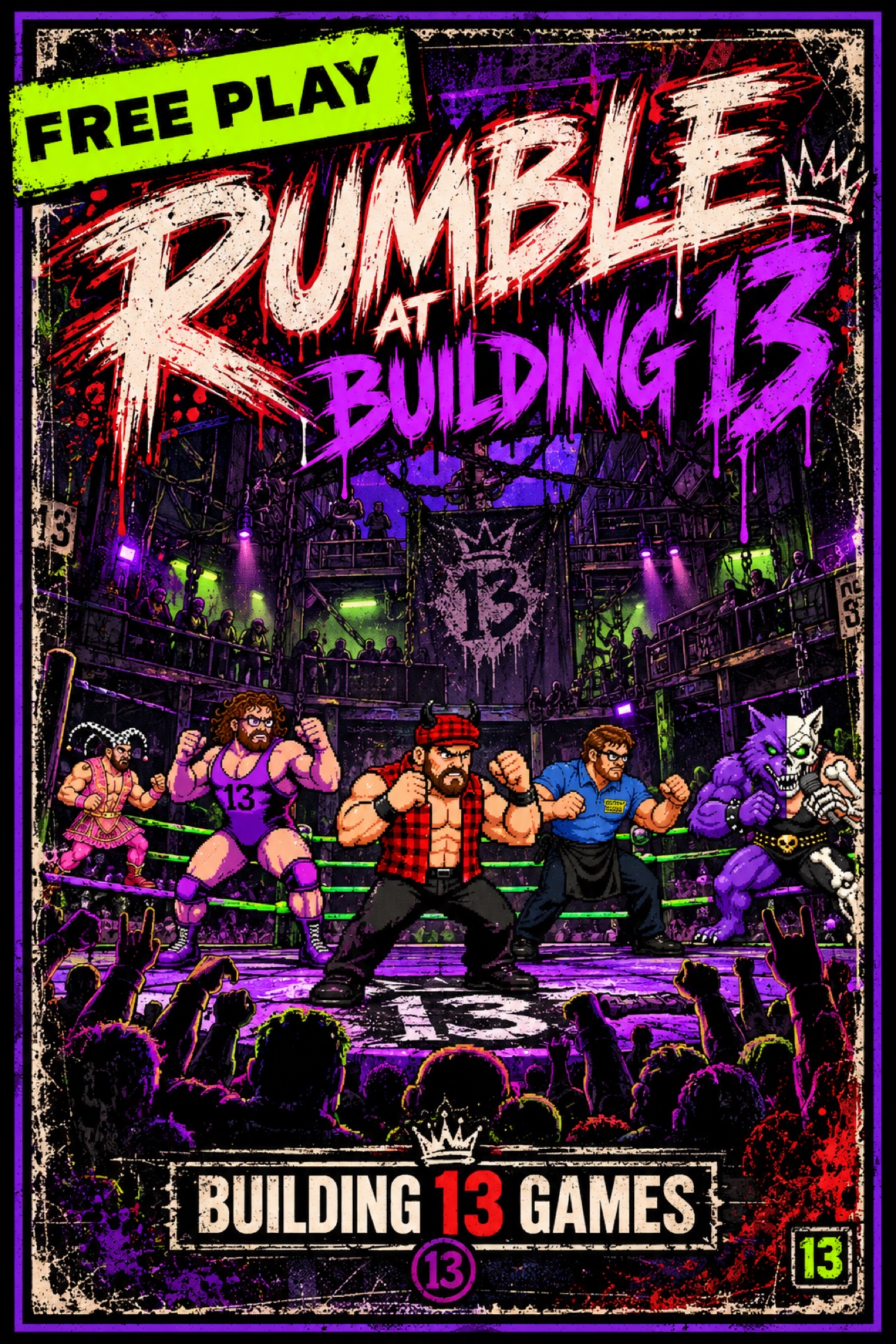 Rumble at Building 13 — game cover