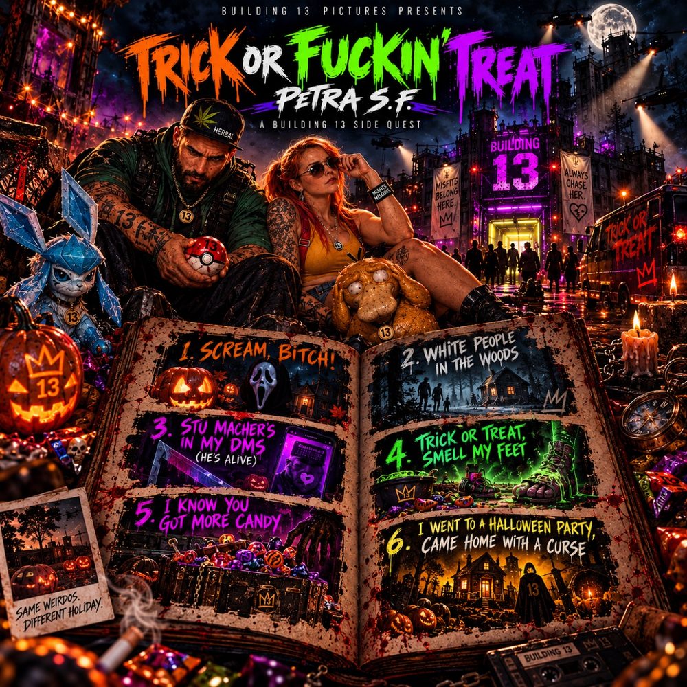 TRICK OR FUCKIN' TREAT artwork