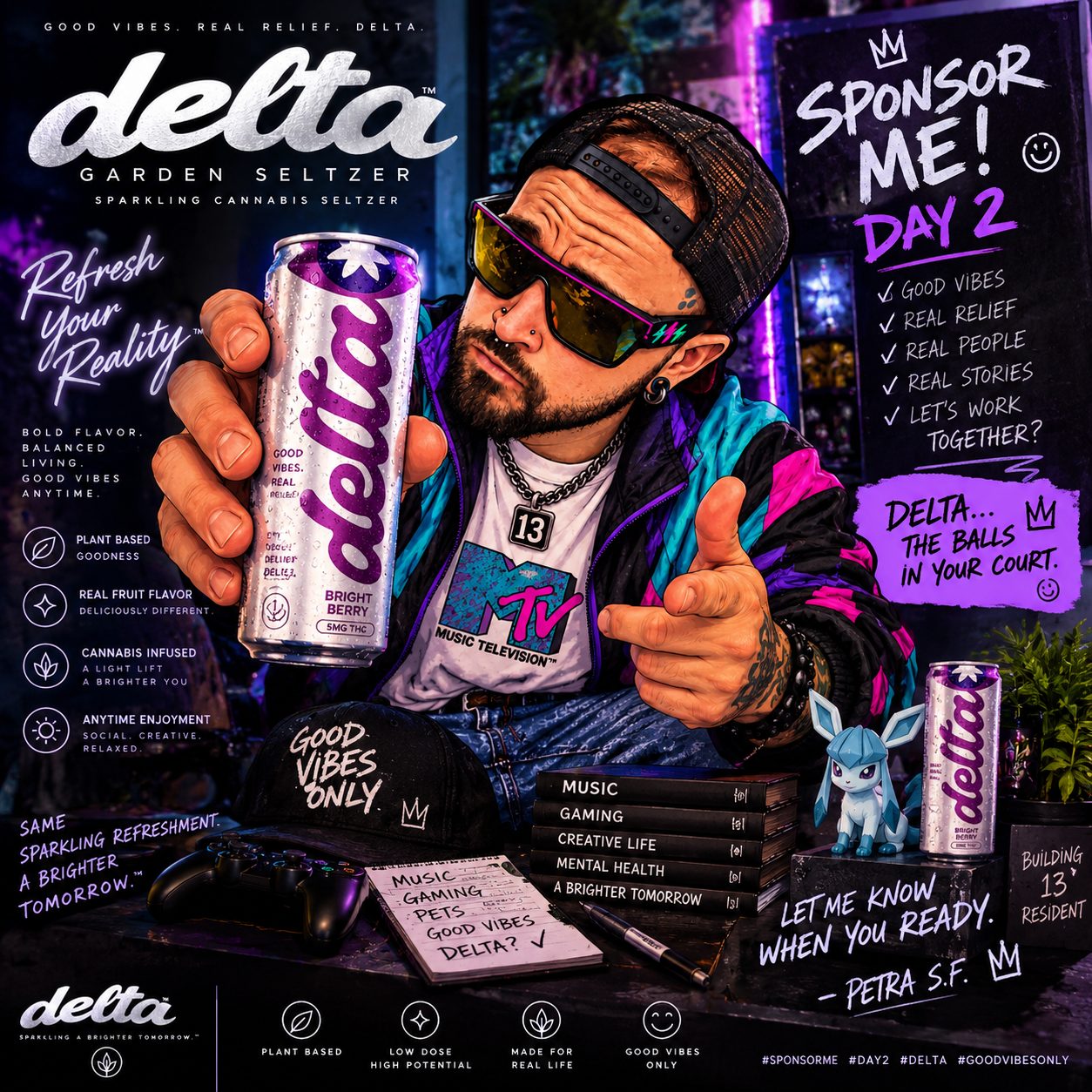 Delta Garden campaign artwork